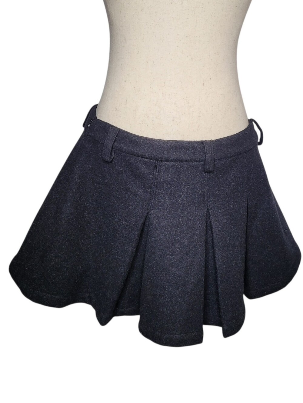 Free People | Academia Schoolgirl Serena Micro Skirt Gray Sz 8